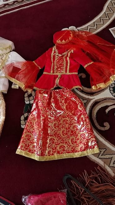 uşaq velosiped satisi: Qız uşaqları üçün milli rəqs/libas geyim dəstlər kirayesi 8m oqlan — 3