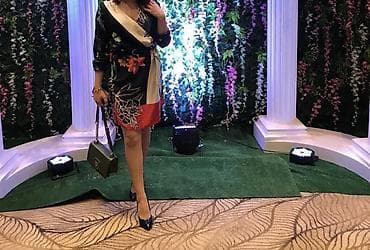 Qadın geyimləri paketi 1) Qara uzunqollu bodi - Rəng: qara - Yaxa — 2