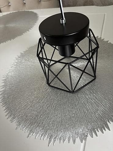 listurlar: Çılçıraq, 1 lampa, Metal — 4