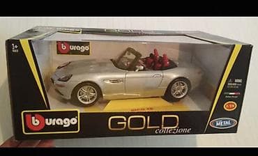 Bburago 1:18 Gold Collezione model maşın – BMW Z8 - Miqyas: 1:18 -