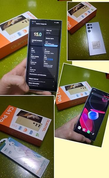 kamera ev: Oukitel C61 Pro – smartfon Texniki xüsusiyyətlər: - Android — 1