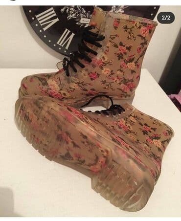 ağ rezin çəkmələr: Ölçü: 39, rəng - Bej, Yeni — 2