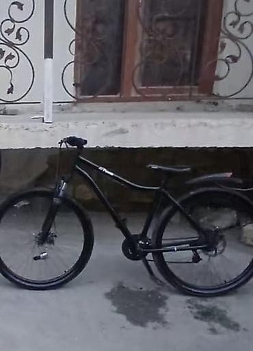 Şəhər velosipedləri: Şəhər və yüngül off-road üçün çox yönlü velosiped. - Rəng: qara — 1