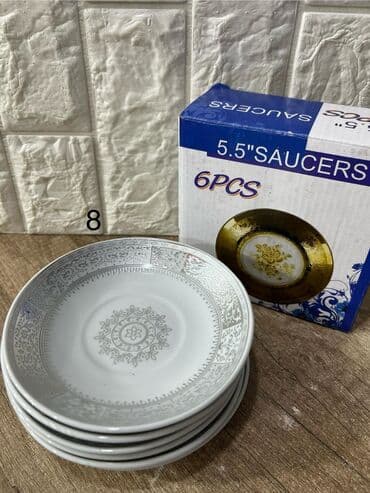 qara madonna aş nimcəsi: Nəlbəkilər, 6 ədədli dəst, Keramika — 2