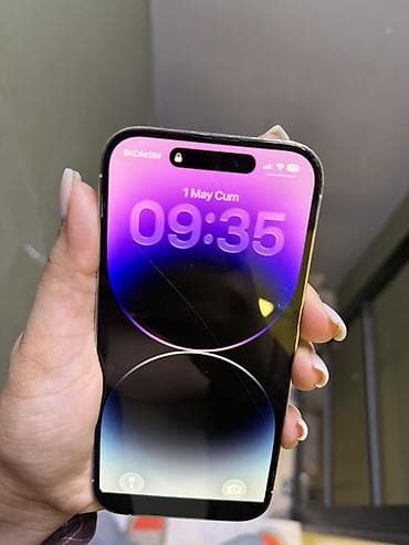 IPhone 14 Pro, 128 ГБ, Серебристый, Face ID — 10