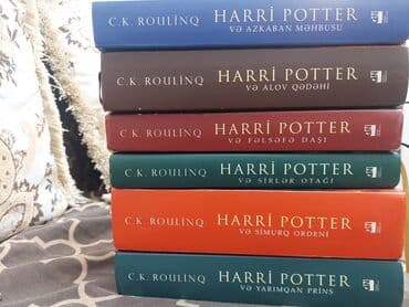 Музыкальные инструменты: Məhsul: “Harri Potter” kitabları – Azərbaycan dilində, C.K. Roulinq — 1