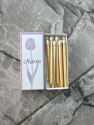 Digər aksesuarlar: Charm Kibrit 
1 ədəd Qiyməti 0.25 qəpik — 2