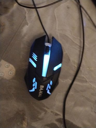 sur mikrofon: BAJEAL işıqlı klaviatura və siçan seti - Yeni, tam işlək, işıqlıdır — 6