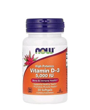 Gözəllik və sağlamlıq: NOW Vitamin D-3 5000 IU – yüksək təsirli D vitamini əlavəsi — 1