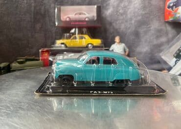 modelka maşın: Коллекционная модель GAZ M72 green 1955 AvtolegendsUSSR95 — 10