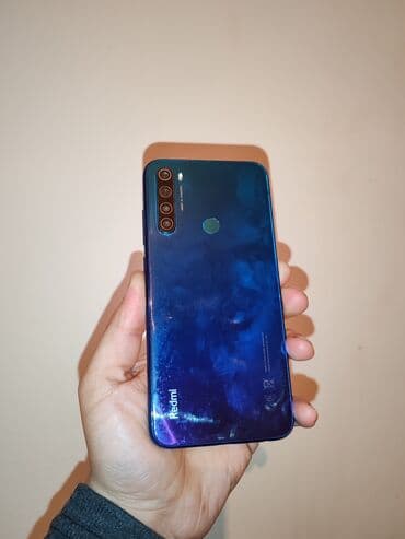 adam tərəzisi: Redmi Note 8, 128 GB, rəng - Mavi, Barmaq izi — 1