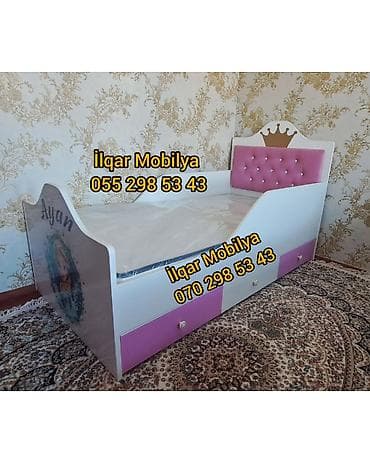 ucuz kravat: Oğlan və qız üçün, Yeni, Çarpayı, Bazasız, Matrassız, Siyirməsiz — 3