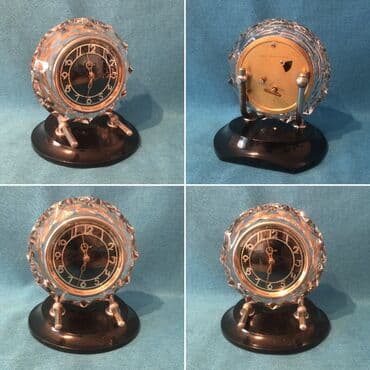 антикварные часы настенные: Настольные Механические Антикварные часы 1960 год — 3