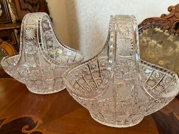 Tom xrustal sebet. Yeni. cütü 350 Mebel satılmır yazanlar blok