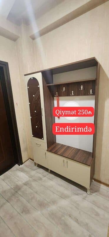 dəhliz güzgüsü: Yeni, Açılan, Düz dolab, Dəhliz dolabı — 1