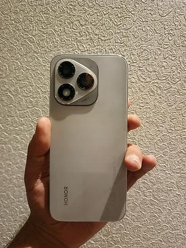 телефон fly nimbus 1: Honor 400 Lite, 256 ГБ, цвет - Серебристый, Отпечаток пальца — 1