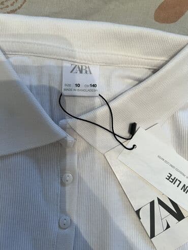 детские рубашки обманки: Рубашка, Унисекс, 9 - 10 лет, Zara Kids — 2