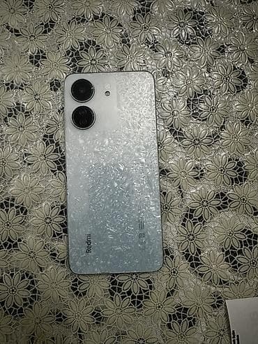 iwlanmiw telefonlar: Redmi 13C, 128 GB, rəng - Gümüşü, Barmaq izi — 4
