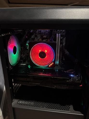 gaming kamputer: Gaming kompüter Ana plata: A520M-K Cpu: Ryzen 9 3900X Ram: 32 gb — 6