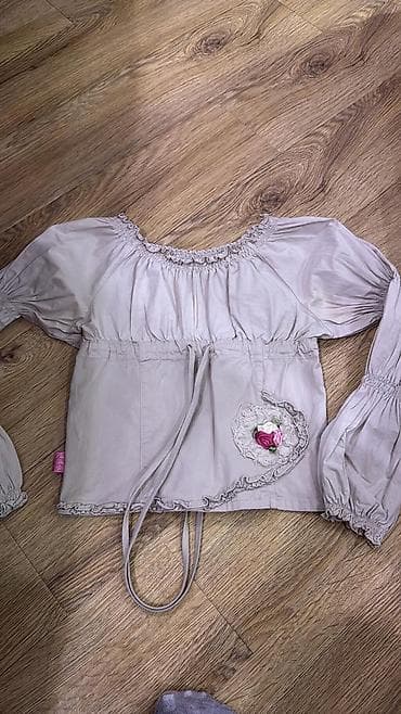 mama sandalyesi: Köynək, Qız üçün, 10 - 12 yaş — 1