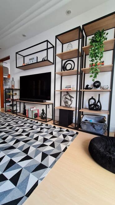 аренда помещения под салон красоты: Новый, Прямой ТВ стенд, С полками, Ламинат, Азербайджан — 1