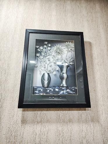 diw wekilleri: Yaxşı vəziyyətdə tablo satılır. Eni-43sm-uzunluq-54sm Qara — 2