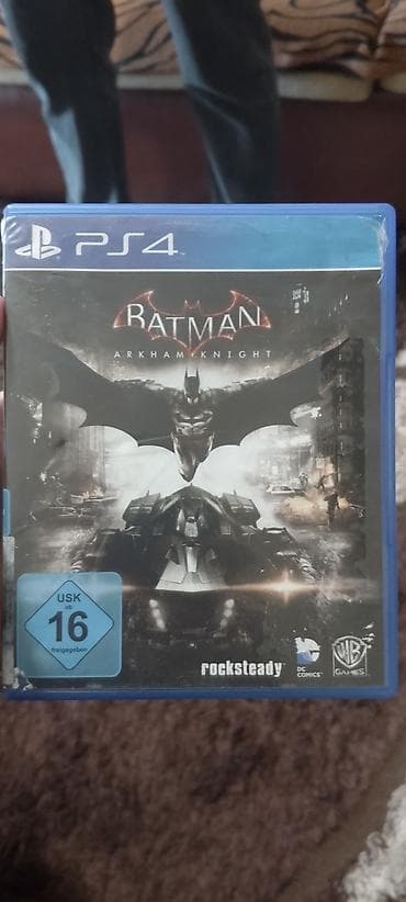 dvd disk: PS4 oyun disk-ləri paketi 1) Batman: Arkham Knight (Rocksteady, WB — 1