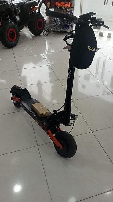skute: İşlənmiş Elektrik samokat 10", > 1000 Vt, > 45 km/s, Ödənişli çatdırılma — 1