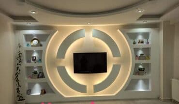 Digər tikinti xidmətləri: Asma tavan və işıqlandırma sistemi – professional dizayn və montaj - — 4