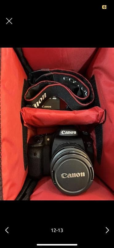 Canon EOS 7D DSLR fotoaparat dəsti Komplekt: - Canon EOS 7D