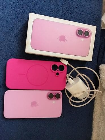 IPhone 16, 128 GB, Çəhrayı, Zəmanət — 2