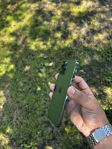 iphone 13 ekrani: IPhone 13 Pro Max, 256 GB, Yaşıl, Simsiz şarj — 2