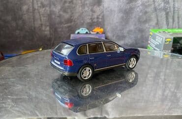теннисный стол: Коллекционная модель Porsche Cayenne S 4.5 type 955 blue 2002 — 7