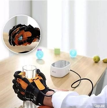 Rehabilitasiya Robot Əlcəyi 3 məşq rejimi təklif edir, LCD sensor — 4