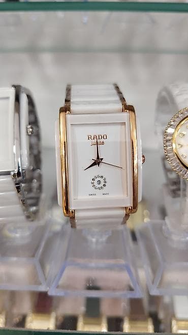 saat rado: RADO saat – Swiss Made - Korpus: düzbucaqlı forma, keramika ön — 2