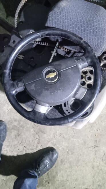 musiqili sükan: Sadə, Chevrolet, AVEO, 2011 il, Karbon, İşlənmiş, Ünvandan götürmə — 2