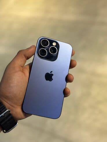 xiaomi 14 qiymet: IPhone 14 Pro, Deep Purple, Face ID — 2