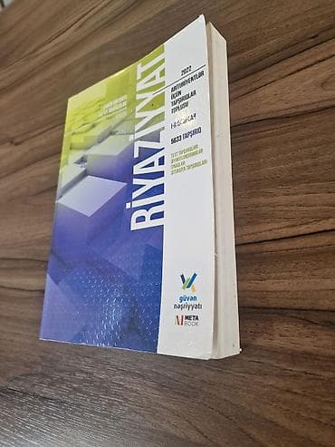 Kitablar və jurnallar: Məhsul: “Riyaziyyat – Abituriyentlər üçün tapşırıqlar toplusu (I–II — 1