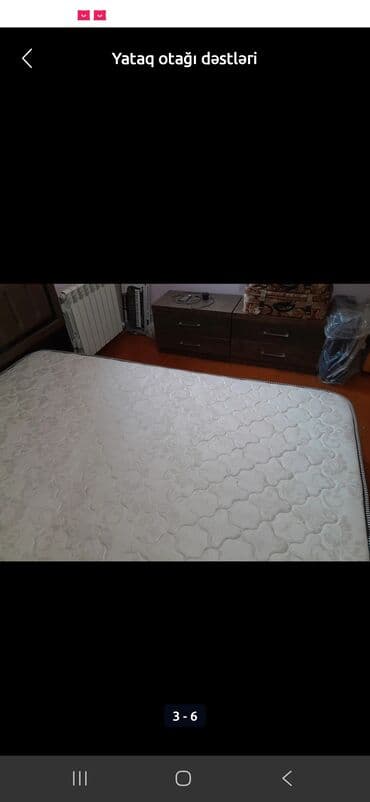 ortopedik dosek: İkinəfərlik çarpayı, Türkiyə, İşlənmiş — 2