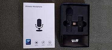 İdman və hobbi: Məhsul: Wireless Microphone – simsiz lavalier mikrofon dəsti — 3