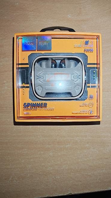 Hoco EW55 “Spinner” – Cyberpunk üslubda TWS qulaqlıq satılır. super