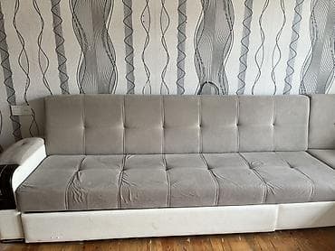 угловой диван для кухни: Угловой диван, Ткань — 3