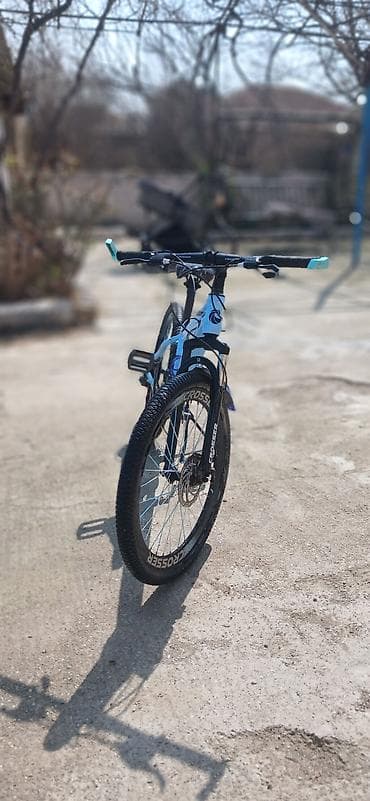 velosiped 30: Crosser uşaq/yeniyetmə velosipedi - Çərçivə: yüngül alaşımlı, mavi — 4