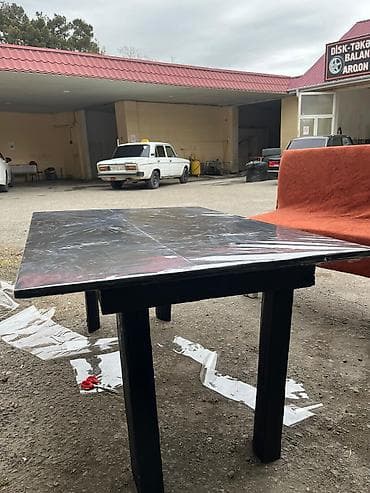 taxt doşekleri: Mətbəx masası, Açılmayan, Dördbucaq masa — 2