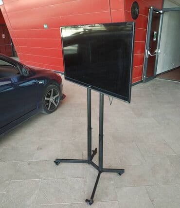 ucuz manitor: Tv və monitorlar üçün ayaqlı(təkərli) kronşteyn.dözümlü keyfiyyətli — 2