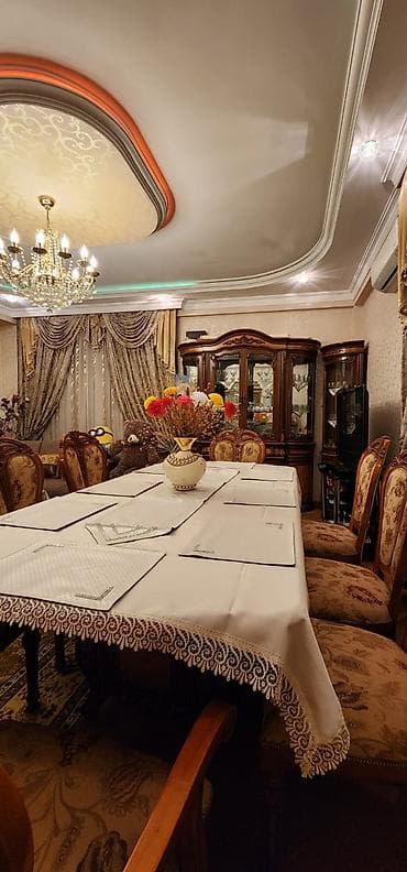 divar dekoru: Klassik üslubda yemək otağı dəsti - Ağacdan hazırlanmış iri ölçülü — 1