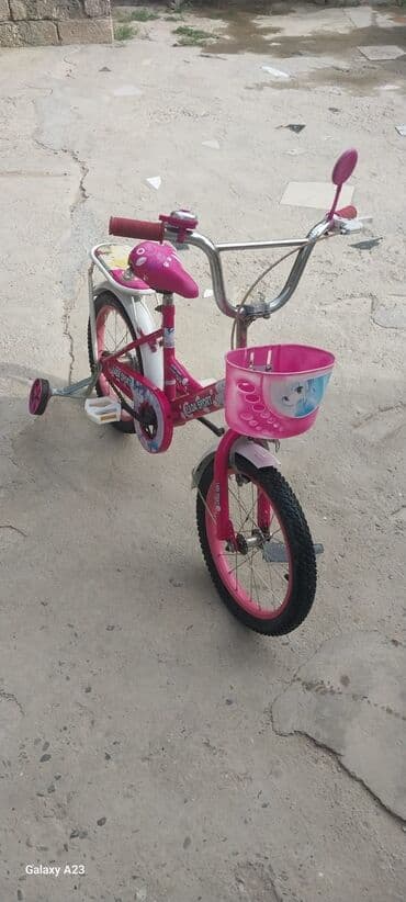 elektrikli scooter uşaq üçün: Dörd təkərli Uşaq velosipedi 16", sürətlərin sayı: 1 — 4