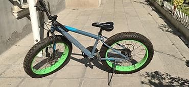 zerb: Fatbike tipli dağ velosipedi - Geniş, dişli “fat” şinlər: qum, qar — 1
