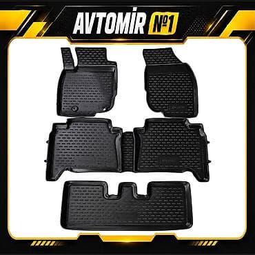 Toyota Fortuner 2013-2026 7 Yerlik üçün salon rezin ayaqaltı Toyota