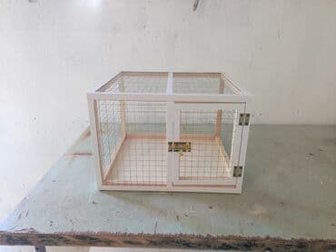 xamyak qəfəs: Dovşan,hamster,şinşila,bildirçin,cücə,xamyak,pişik,quş ve s kimi ev — 1